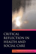 Cover: Critical Reflection in Health and Social Care - Open University Press