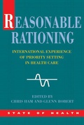 Cover: Reasonable Rationing - Open University Press