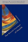 Cover: The Social Context Of Health - Open University Press