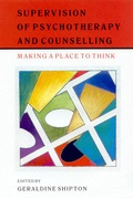 Cover: Supervision Of Psychotherapy And Counselling - Open University Press