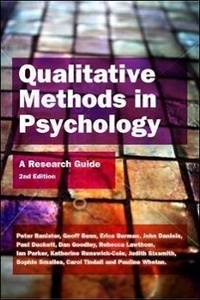Enlarge image Cover: Qualitative Methods In Psychology: A Research Guide - Open University Press