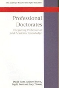 Cover: Professional Doctorates: Integrating Academic and Professional Knowledge - Open University Press
