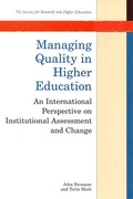 Cover: Managing Quality In Higher Education - Open University Press