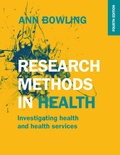 Cover: Research Methods in Health: Investigating Health and Health Services - Open University Press