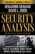 Cover: Security Analysis: Sixth Edition, Foreword by Warren Buffett - McGraw-Hill Professional