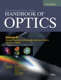Cover: Handbook of Optics, Third Edition Volume IV: Optical Properties of Materials, Nonlinear Optics, Quantum Optics (set) - McGraw-Hill Professional