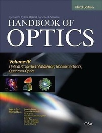 Enlarge image Cover: Handbook of Optics, Third Edition Volume IV: Optical Properties of Materials, Nonlinear Optics, Quantum Optics (set) - McGraw-Hill Professional