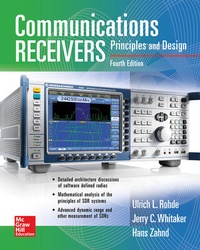 Enlarge image Cover: Communications Receivers: Principles and Design, Fourth Edition - McGraw-Hill Inc.,US