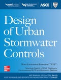 Cover: Design of Urban Stormwater Controls, MOP 23 - McGraw-Hill Professional