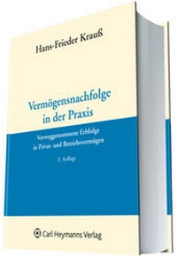 Abbildung von: Vermögensnachfolge in der Praxis - Carl Heymanns Verlag