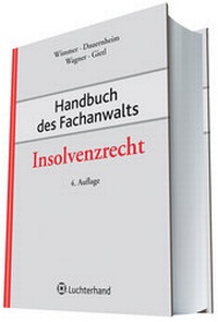 Abbildung von: Handbuch des Fachanwalts Insolvenzrecht - Luchterhand