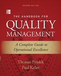 Cover: The Handbook for Quality Management, Second Edition - McGraw-Hill Professional