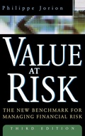 Cover: Value at Risk, 3rd Ed. - McGraw-Hill Professional