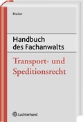 Cover: Handbuch des Fachanwalts Transport- und Speditionsrecht - Luchterhand