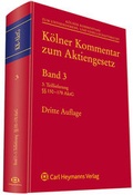 Abbildung von: Kölner Kommentar zum Aktiengesetz - Carl Heymanns Verlag