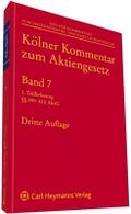 Abbildung von: Kölner Kommentar zum Aktiengesetz - Carl Heymanns Verlag