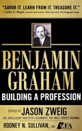 Cover: Benjamin Graham, Building a Profession: The Early Writings of the Father of Security Analysis - McGraw-Hill Professional