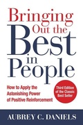 Cover: Bringing Out the Best in People: How to Apply the Astonishing Power of Positive Reinforcement, Third Edition - McGraw-Hill Education