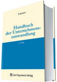 Abbildung von: Handbuch der Unternehmensumwandlung - Carl Heymanns Verlag