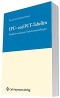 Cover: EP&Uuml;- und PCT-Tabellen - Carl Heymanns Verlag