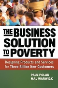 Cover: The Business Solution to Poverty; Designing Products and Services for Three Billion New Customers - Berrett-Koehler