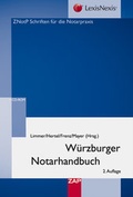 Cover: W&uuml;rzburger Notarhandbuch - ZAP