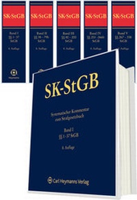Bild vergrößern Bild: Systematischer Kommentar zum Strafgesetzbuch (SK-StGB) - Carl Heymanns Verlag