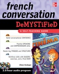 Cover: French Conversation Demystified with Two Audio CDs - McGraw-Hill Contemporary
