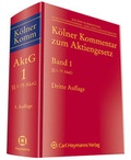 Abbildung von: Kölner Kommentar zum Aktiengesetz - Carl Heymanns Verlag