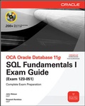 Cover: OCA Oracle Database 11g: SQL Fundamentals I Exam Guide (Exam 1Z0-051) - McGraw-Hill Education / India