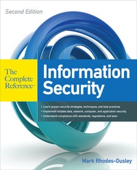 Enlarge image Cover: Information Security: The Complete Reference, Second Edition - Osborne/McGraw-Hill
