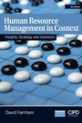 Cover: Human Resource Management in Context - Chartered Institute of Personnel & Development