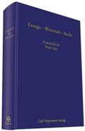 Cover: Energie - Wirtschaft - Recht - Carl Heymanns Verlag