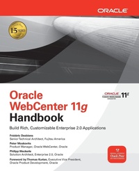 Enlarge image Cover: Oracle WebCenter 11g Handbook - Osborne/McGraw-Hill