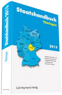 Abbildung von: Staatshandbuch Thüringen 2013 - Carl Heymanns Verlag