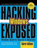 Cover: Hacking Exposed Windows: Microsoft Windows Security Secrets and Solutions, Third Edition - Osborne/McGraw-Hill
