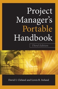 Enlarge image Cover: Project Managers Portable Handbook, Third Edition - McGraw-Hill Professional