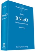 Abbildung von: BNotO - Bundesnotarordnung - Carl Heymanns Verlag