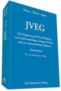 Cover: Verg&uuml;tung und Entsch&auml;digung von Sachverst&auml;ndigen (JVEG) - Carl Heymanns Verlag