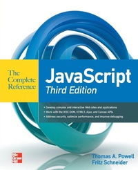 Enlarge image Cover: JavaScript The Complete Reference - Osborne/McGraw-Hill