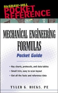 Cover: Mechanical Engineering Formulas Pocket Guide - McGraw-Hill Professional