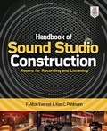 Cover: Handbook of Sound Studio Construction: Rooms for Recording and Listening - TAB Books Inc