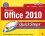 Cover: Microsoft Office 2010 QuickSteps - Osborne/McGraw-Hill