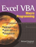 Bild: Excel VBA Macro Programming - Osborne/McGraw-Hill
