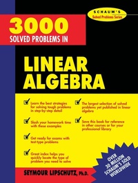 Abbildung von: 3,000 Solved Problems in Linear Algebra - Schaum Outline Series