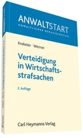 Cover: Verteidigung in Wirtschaftsstrafsachen - Carl Heymanns Verlag