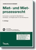 Cover: Miet- und Mietprozessrecht - Haufe-Lexware