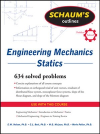 Enlarge image Cover: Schaum's Outline of Engineering Mechanics: Statics - Schaum Outline Series