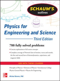 Enlarge image Cover: Schaum's Outline of Physics for Engineering and Science - Schaum Outline Series