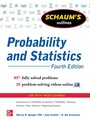 Cover: Schaum's Outline of Probability and Statistics - Schaum Outline Series